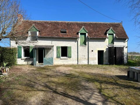 Châtillon-sur-Cher — Longère 94 m² Terrain 2900 m²